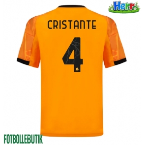 AS Roma Bryan Cristante #4 Bortatröja 2025-26 Kortärmad
